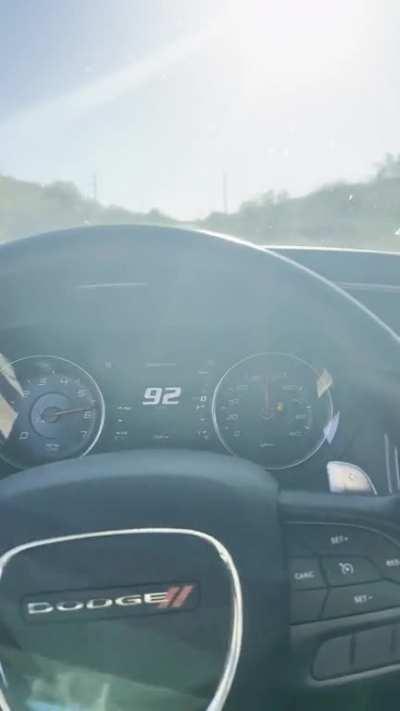 0-111 pull in my 21 scat pack charger.