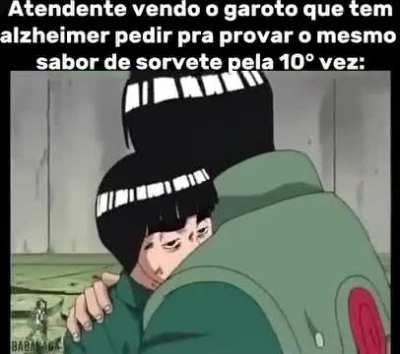 Então esse é o segredo pra conseguir sorvete de graça.

