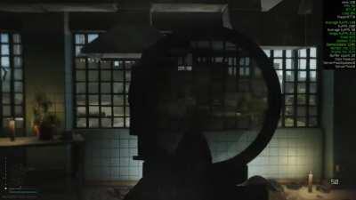 So...I was in an offline raid trying to kill Reshala, and this scav deleted me with one m855 shot from fortress to crack house. Just glad this didn't happen in a real online raid...