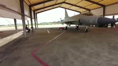 PAF pilots & technicians stationed in Nigeria for training and maintenance of the recently delivered JF-17s