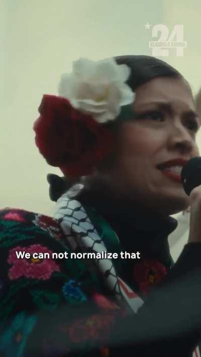 Karina reminds us: the mass movement for Palestine is not letting up. Millions of workers in the U.S. stand steadfast with the international community to demand an end to the genocide of Palestinians. Aaron Bushnell’s self-immolation and sacrifice sent a 