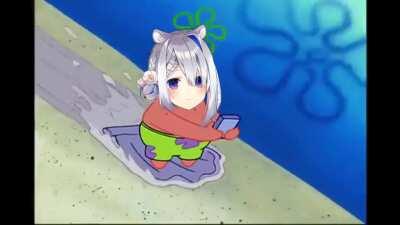 Kanata battling Sans in a nutshell