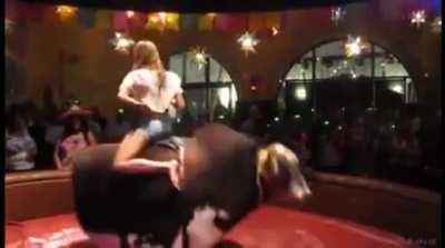 This girl's balancing skills