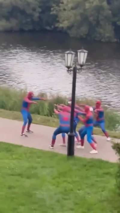 Spider-Verse in Real Life