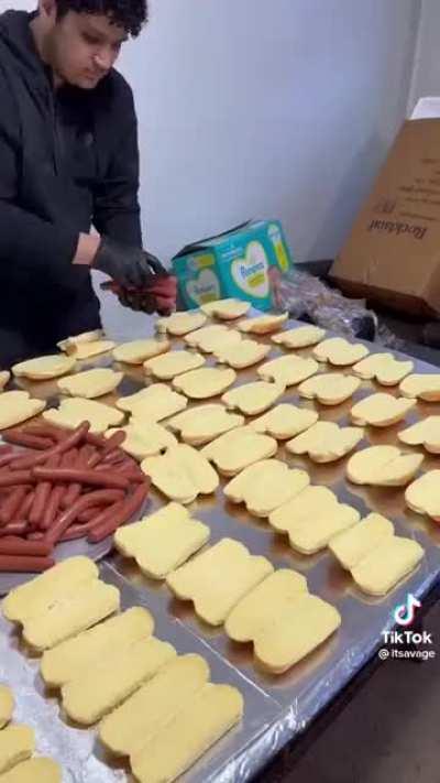 Wasting food isn't funny.