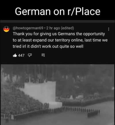 German on r/Place 