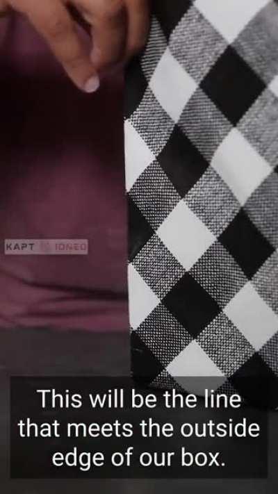 How to wrap presents without tape