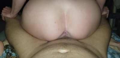 We had to pause the movie for a good ride!🍆🍑😍 [MF][OC]