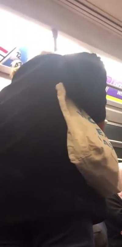 Just a regular train ride in NYC 🤦🏾‍♂️😭😭