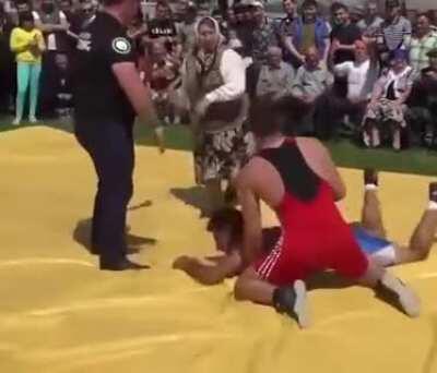 Grandma from the Old Saint Mother Russia