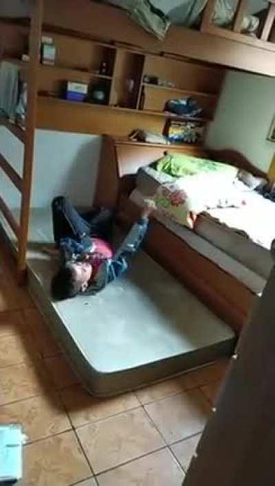 He's got a wild imagination