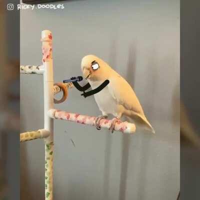 Just vibe on the beat