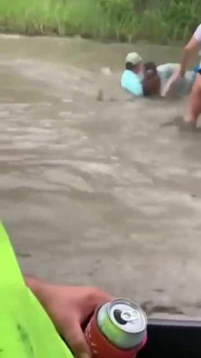 Forgetting that you have someone else on the quad