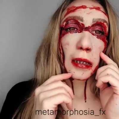 This Halloween makeup