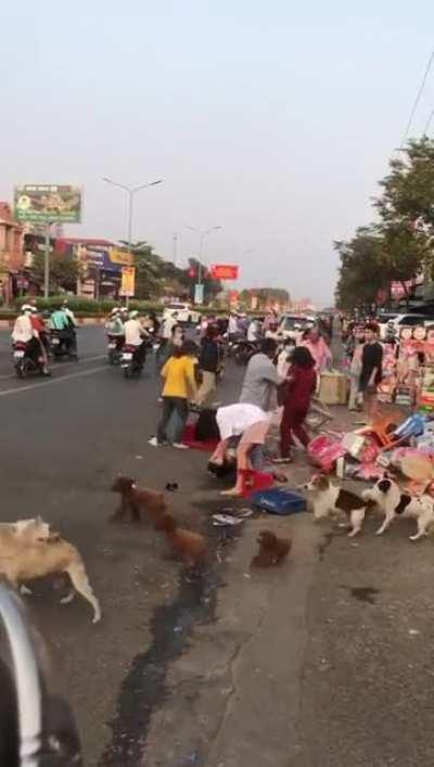 Vietnamese Lunar New year Chaos