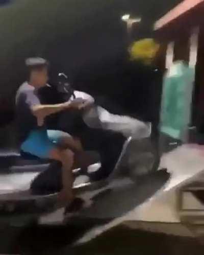 The confidence in this man.