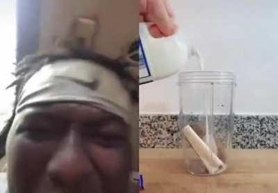 What a nice smoothie recipe.