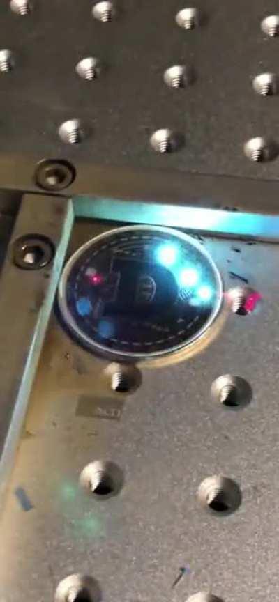 I like to laser engrave brass coins! I made dogecoin!