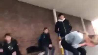 Bullying someone and expecting no consequences