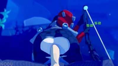 Engineer heals up Huntress [Risk of Rain 2] (nodu)