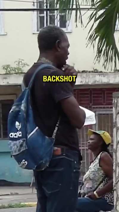 Burning high grade weed.