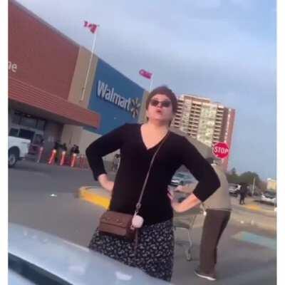 Lady thinks she’s above the whole country of Canada because she’s from America