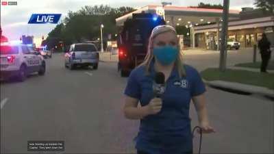 Lincoln NE PD arresting members of the Press