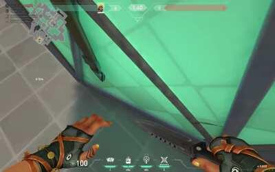 Found this cool selfboost on A Haven with the jump crouch release technique! To do this you have to jump and hold crouch after you ran over that box frame and once you reach the highest point you can get by jumping just release the crouch.