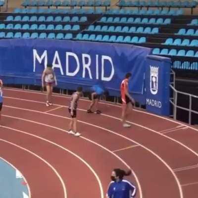 Running and Jumping together..