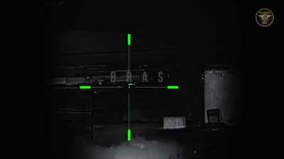 Baloch Raji Aajoi Sangar (BRAS) separatist rebels attacking Pakistani Army soldiers in Basima, Pakistan, using weapons equipped with thermal sight systems.