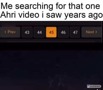 I will find it one day