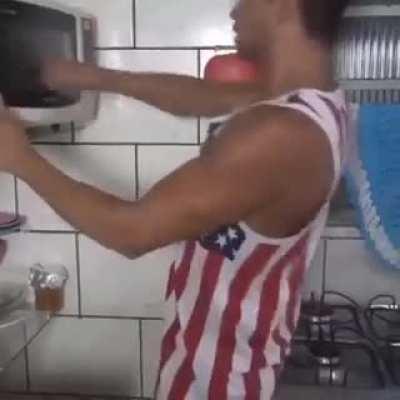 Bora testar o micro-ondas!!!