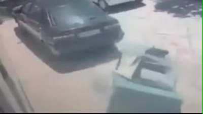 I’m surprised he didn’t walk out of it as a rectangle