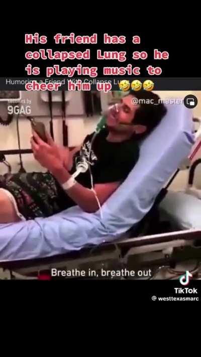 When your friend is in need, you do what you can to cheer them up.