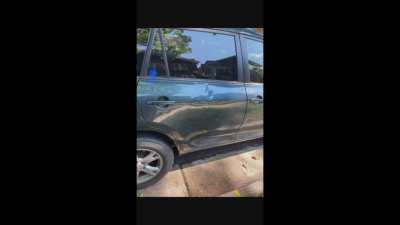 **UPDATE** Somebody Kicked My Car: FIXED DENTS WITH DILDO, THANK YOU REDDIT