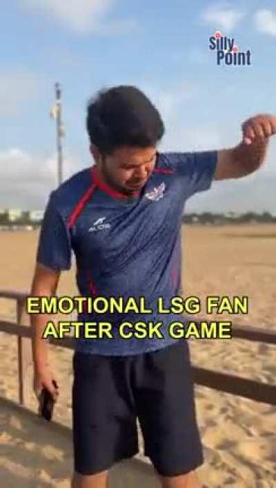 LSG fans after the CSK defeat!