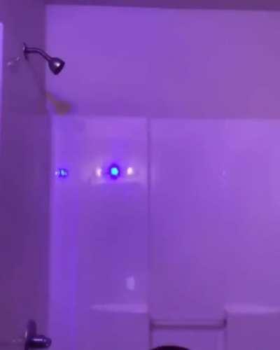 HMC while I hang on a shower rod