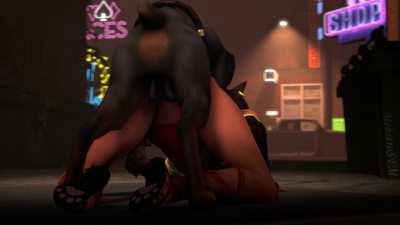 A bitch getting what she always wanted (mehstrosfm)