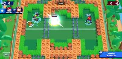 Watch the ball closely.