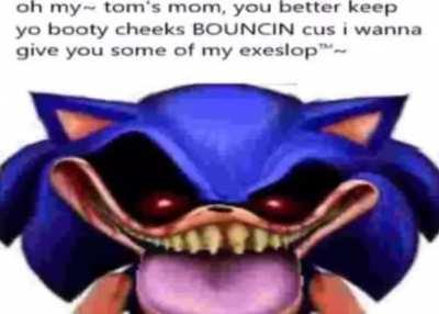 sonic.exe is a simp