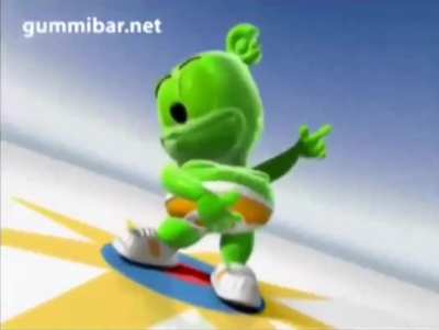 Gummibeer but it's a 2009 gummibär video.