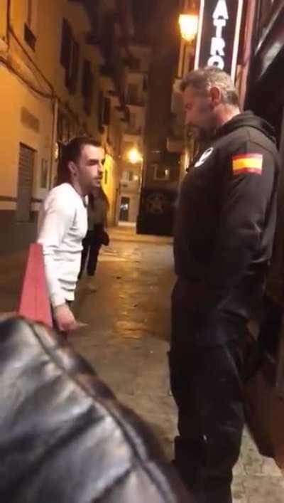 WCGW when messing spanish guard.