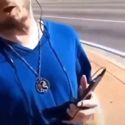 Don't be filming me...