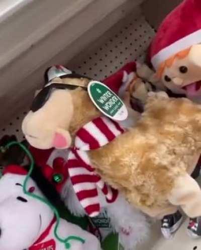 Christmas gift with hint