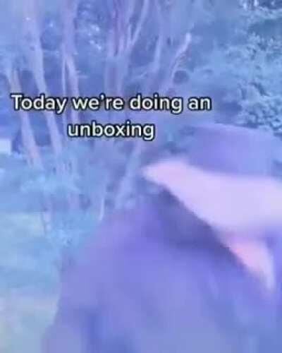 Wow a good unboxing video