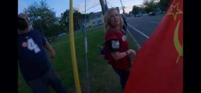 “If you were in a communist country…”