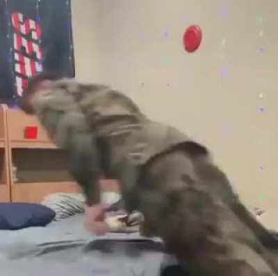 The amount of sleep you get on deployment every night