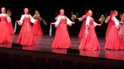 Russian women can float.