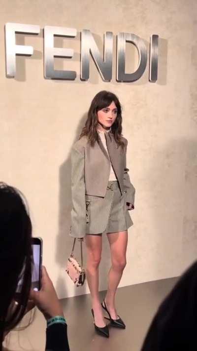 Attends Fendi Fashion Show at NYFW