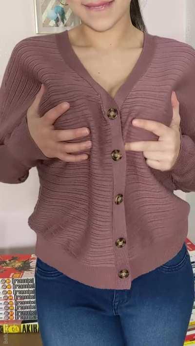 I don't even wear a bra when I go out!